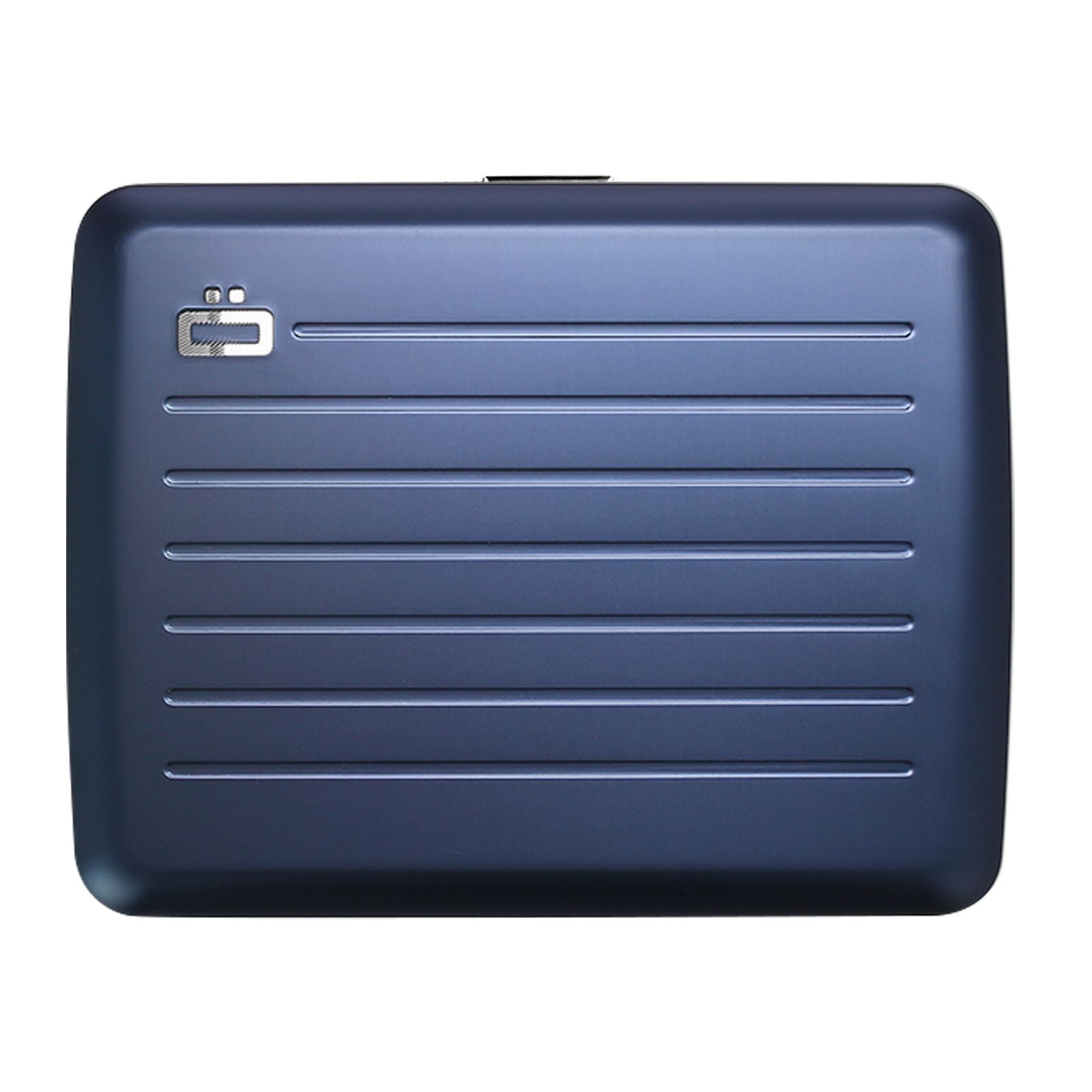 OGON Aluminum Wallet Smart Case V2.0 Large - Navy Blue